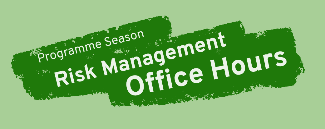 Risk Management Office Hours - 23 May & 24 May